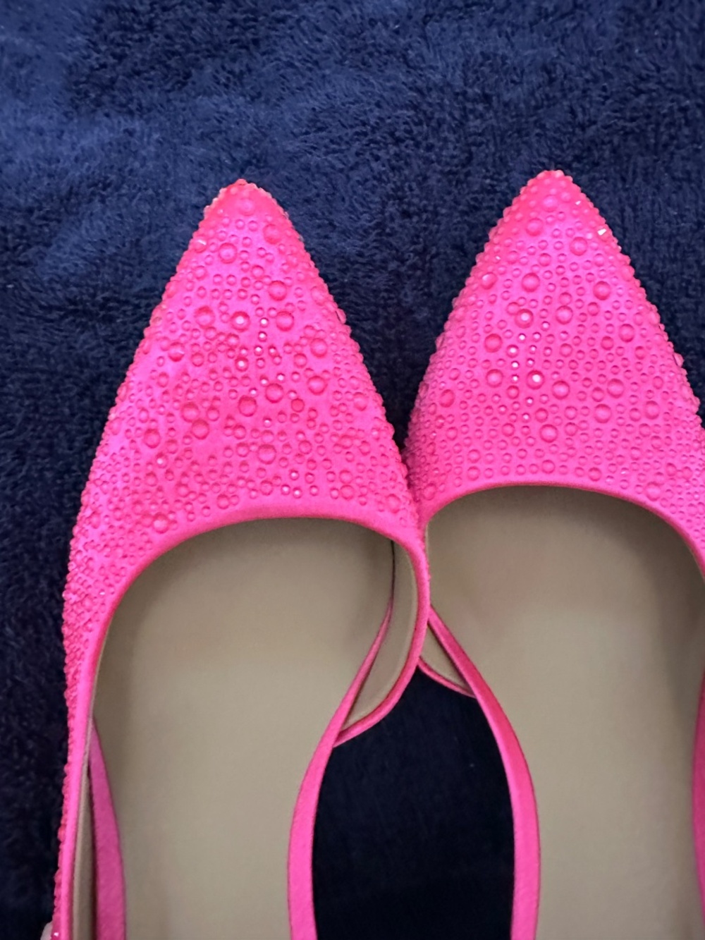 INC Rhinestone Pink Pumps 7.5 - Picture 5 of 9